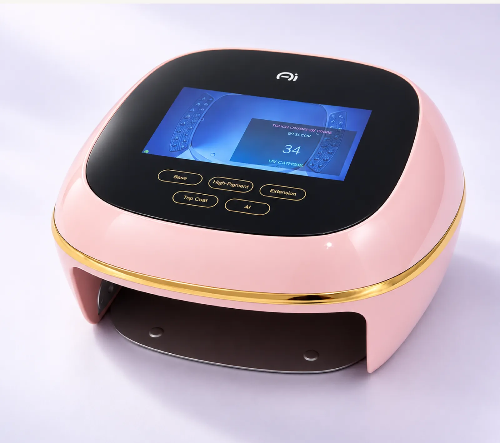 BeauTome AI Smart Nail Lamp — 136 dual-wavelength LEDs and AI vision