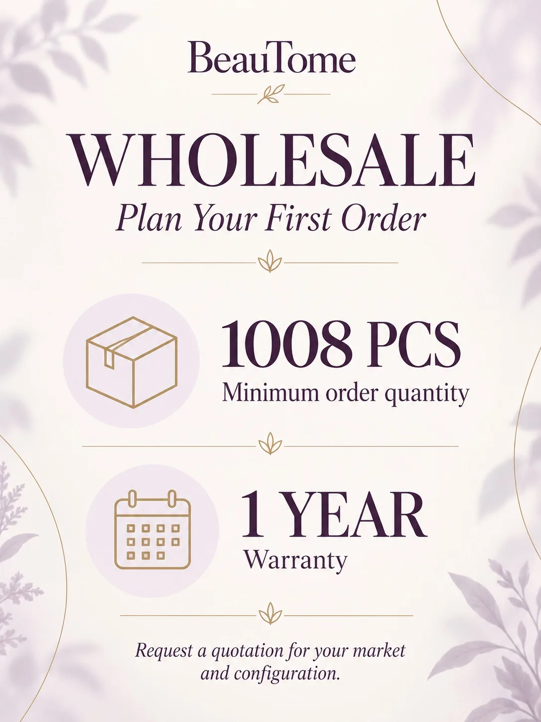 Wholesale PW1B: minimum order 1008 pcs and 1-year warranty