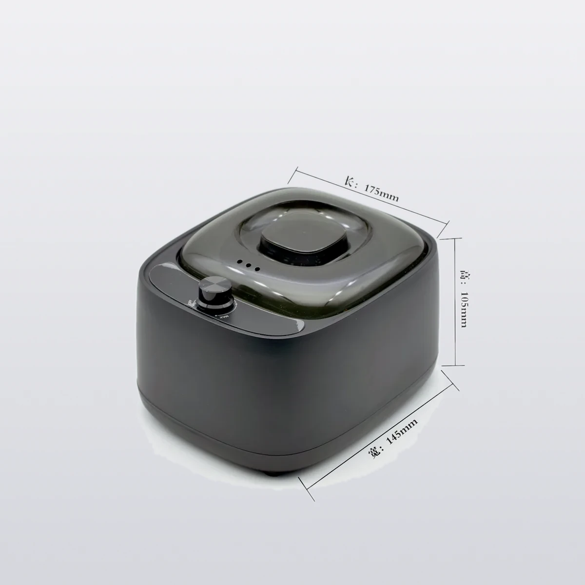 BeauTome BWW5K wax heater unit dimensions and footprint