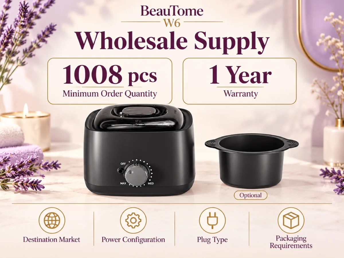 W6 wholesale supply: 1008 pcs minimum order and 1-year warranty