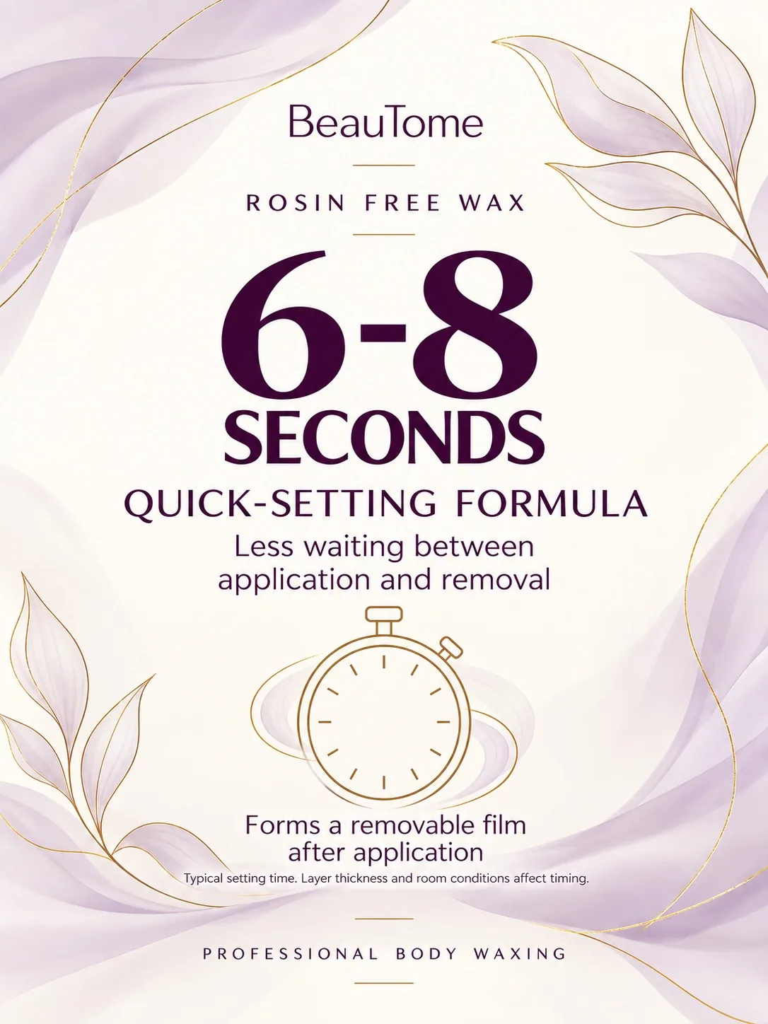 Approximately 6–8 seconds