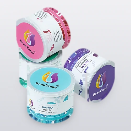 BeauTome all-purpose soft wax — 450g spa wax cans in four colors for strip application